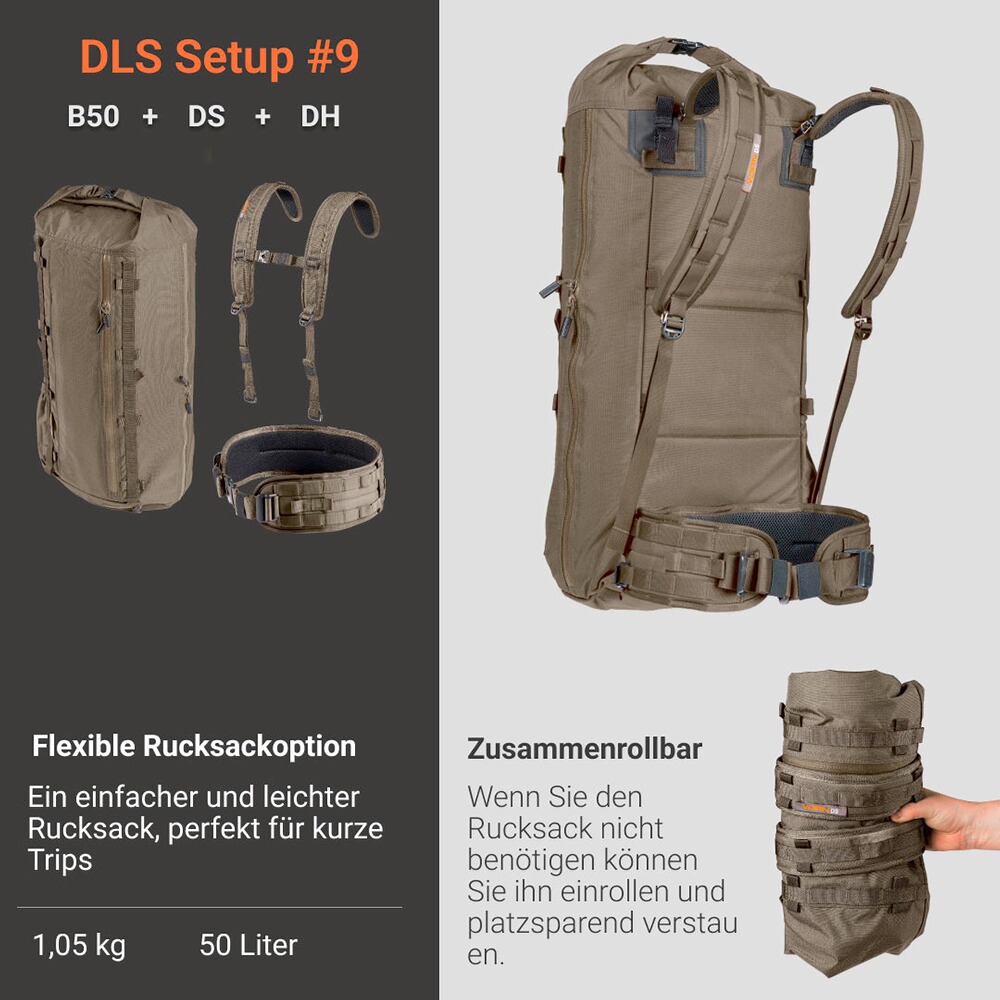 shoulder straps DS, Vorn