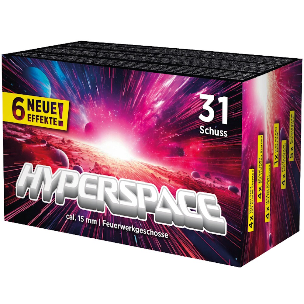Signaleffektset Hyperspace 31 teilig