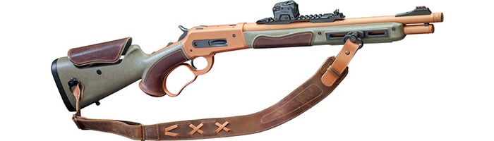 Lever-action rifle 1886/71 Boarbuster Apocalypse, Davide Pedersoli