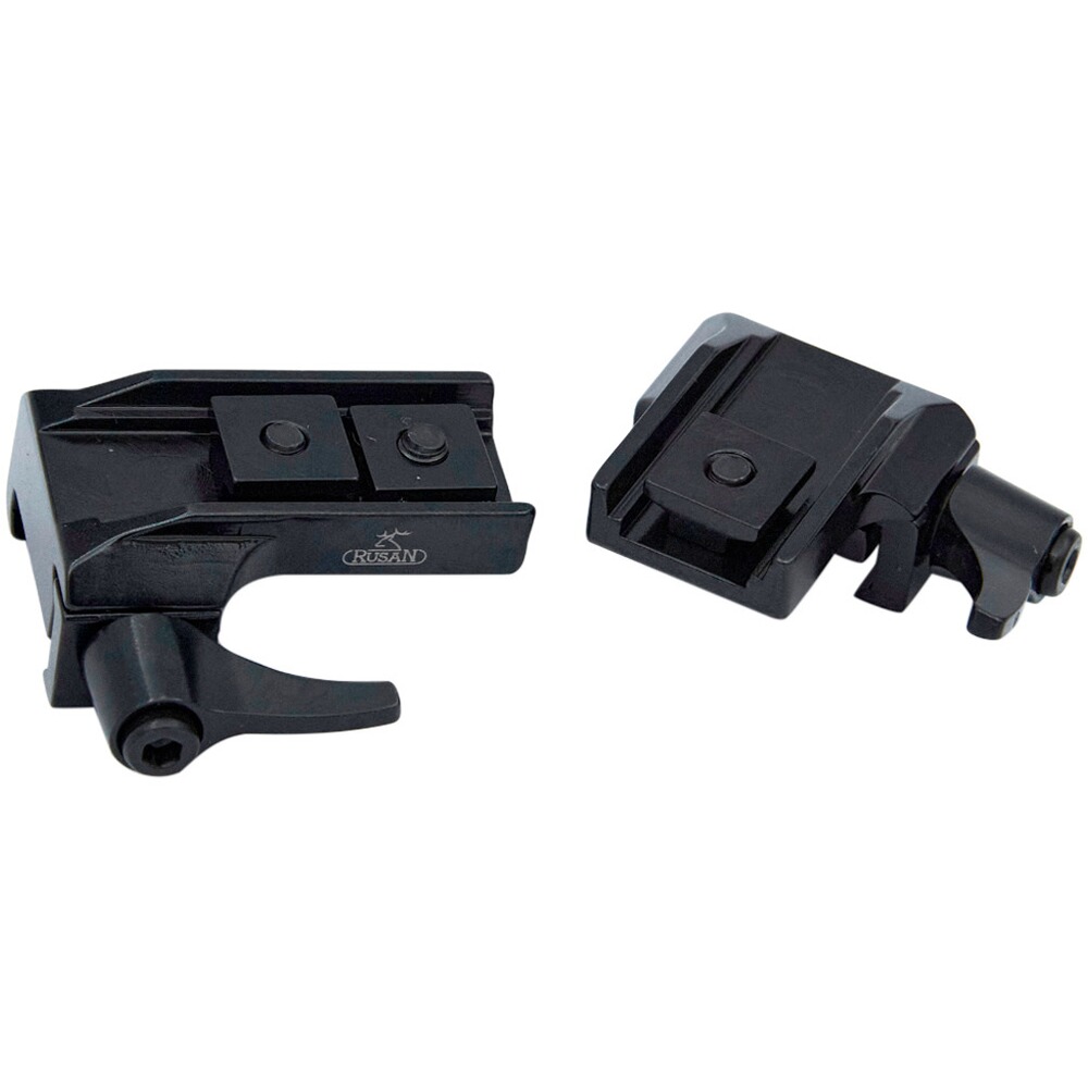 Aufkippmontage Quick Release für Picatinny-Profil, ZF-Schiene, 2-teilig