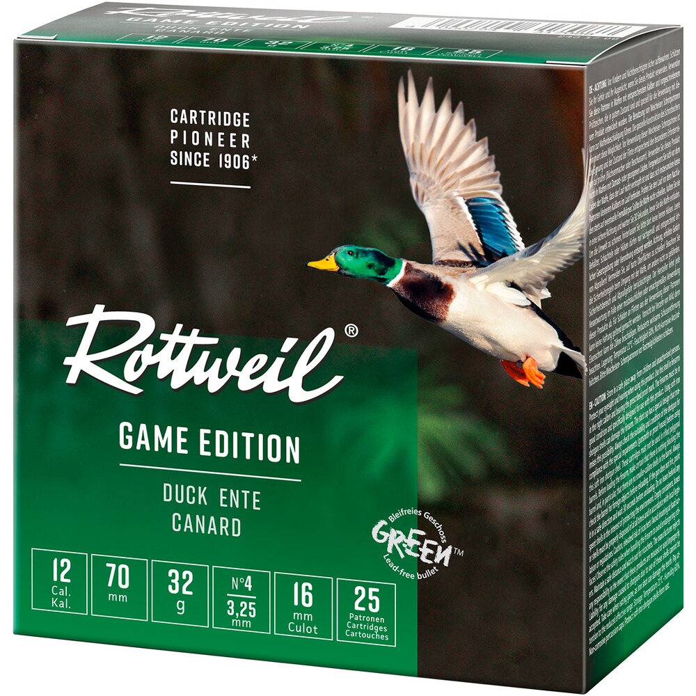 12/70 Game Edition Ente Steel 3,25mm 32g