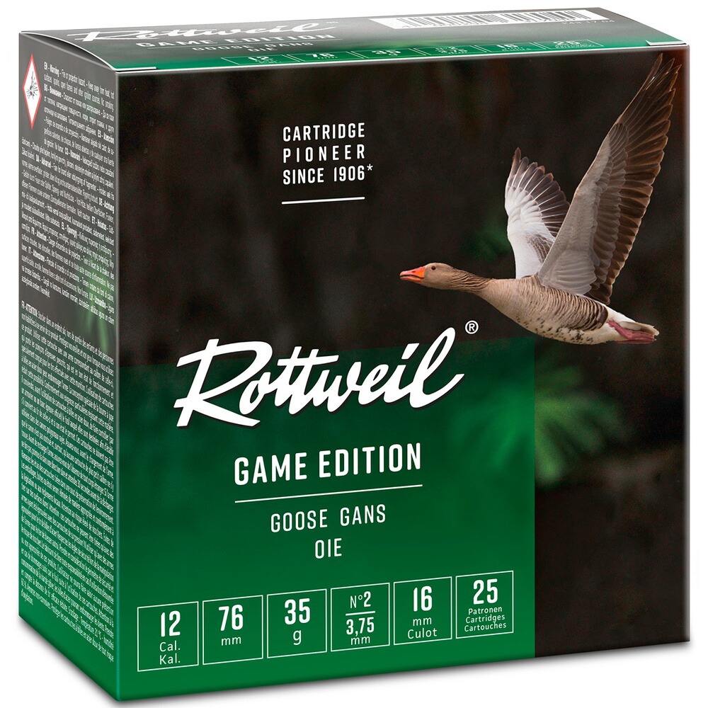 12/76 Steel Game Edition Gans 3,75mm 35g, Rottweil