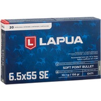 6,5x55 Mega Teilmantel SP 10,1g/156grs., Lapua