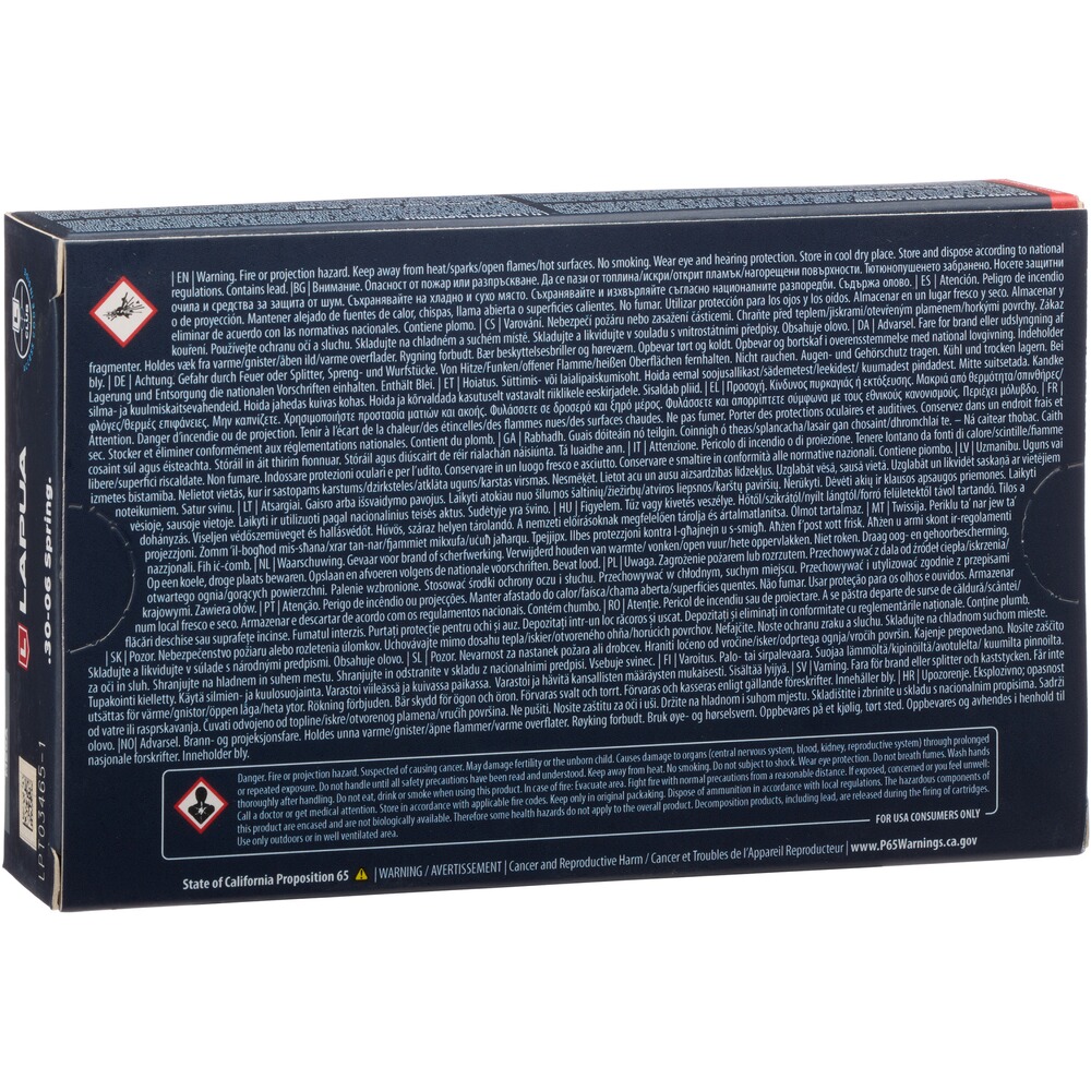 .30-06 Spr. MEGA partial jacket SP 13g/200grs., Lapua