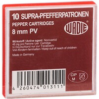 Pfefferpatronen PV Supra 8 mm, Wadie