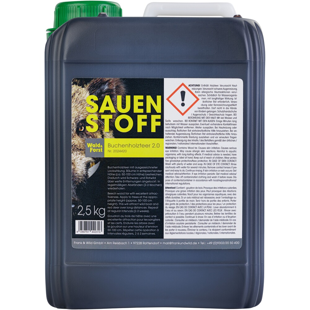 Buchenholzteer Sauenstoff 2.0