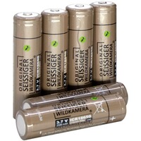 Batterie lithium-ion Seissiger 18650 6 pièces., Seissiger