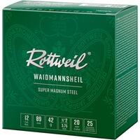 12/89 Waidmannsheil Super Magnum Steel 3,75mm 42g, Rottweil