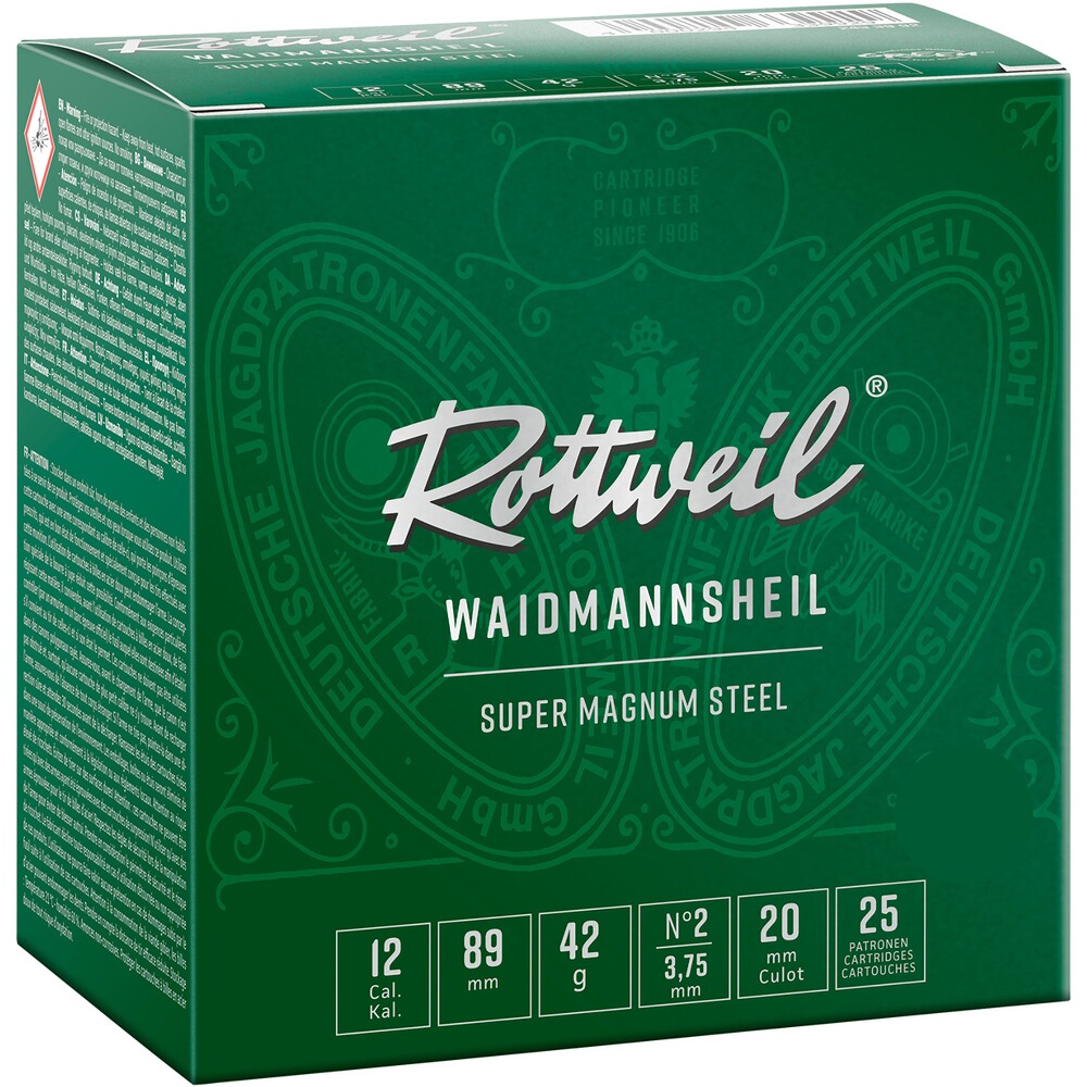 12/89 Waidmannsheil Super Magnum Steel 3,75mm 42g