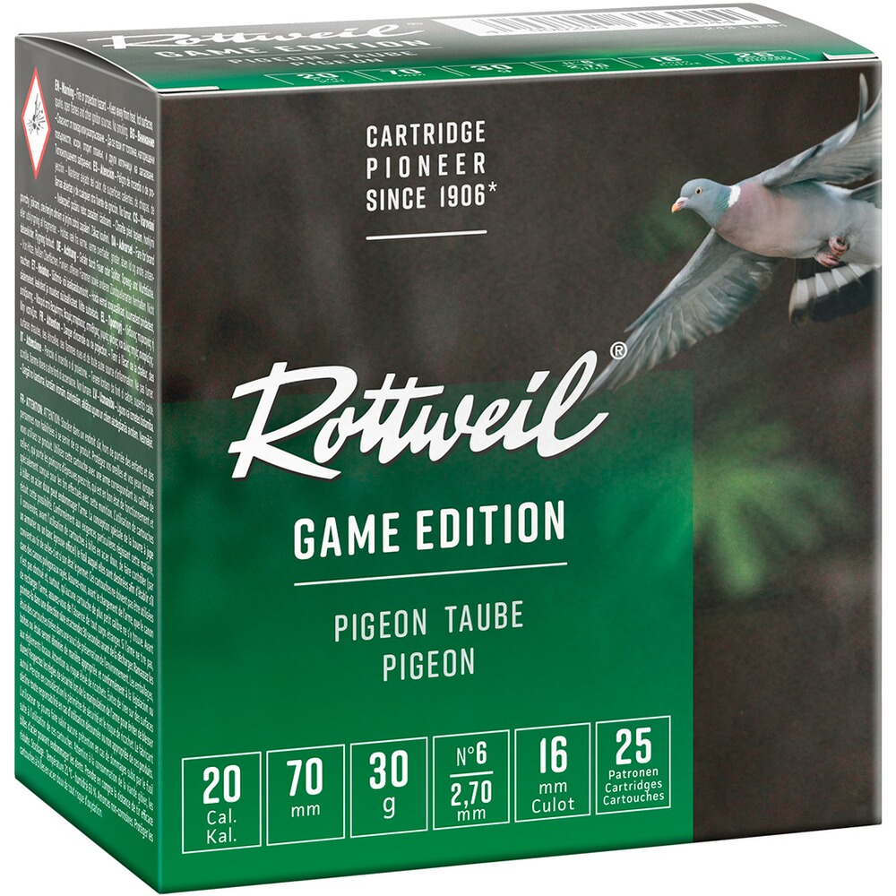 20/70 Game Edition Taube 2,7mm 30g