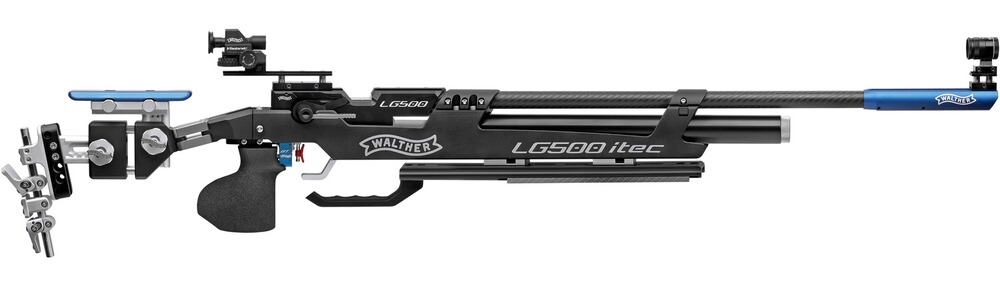 Matchluftgewehr 500 itec BTe mit Auflage