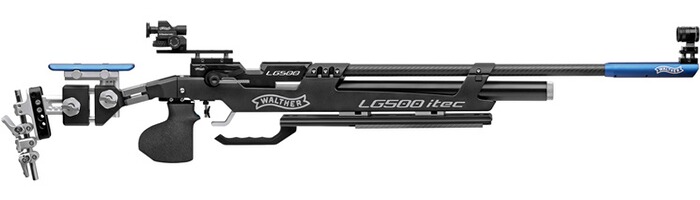 Matchluftgewehr 500 itec M mit Auflage, Walther