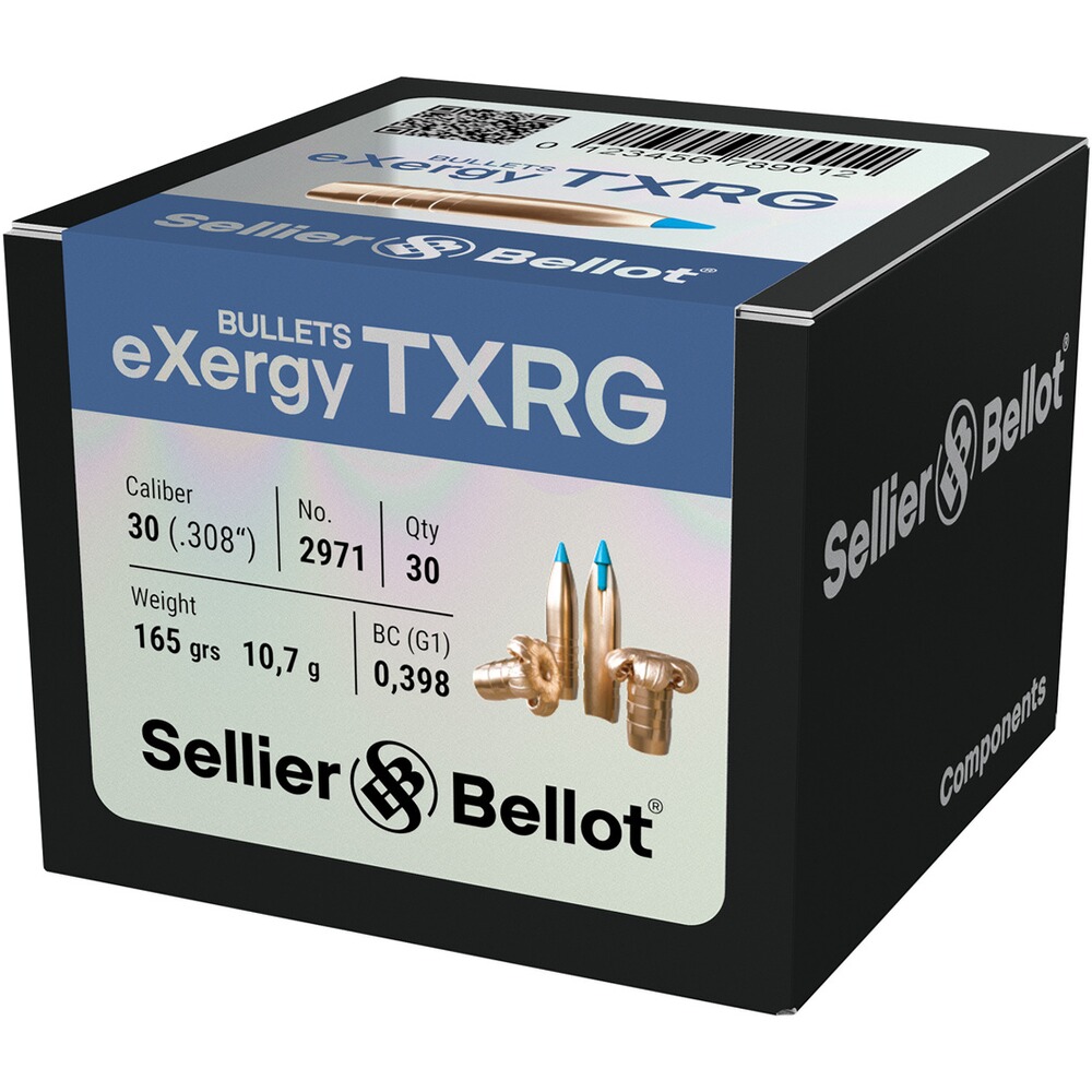 Geschosse .308 TXRG Blue 10,7g/165grs.