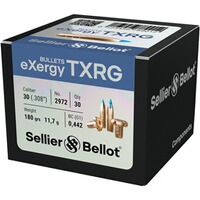 Geschosse .308 TXRG Blue 11,7g/180grs., Sellier & Bellot
