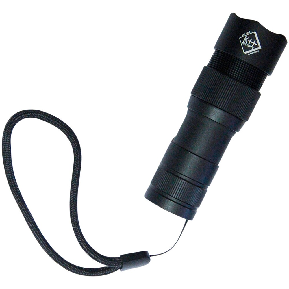 Taschenlampe 2in1 "Pro Alarm", KH-Security