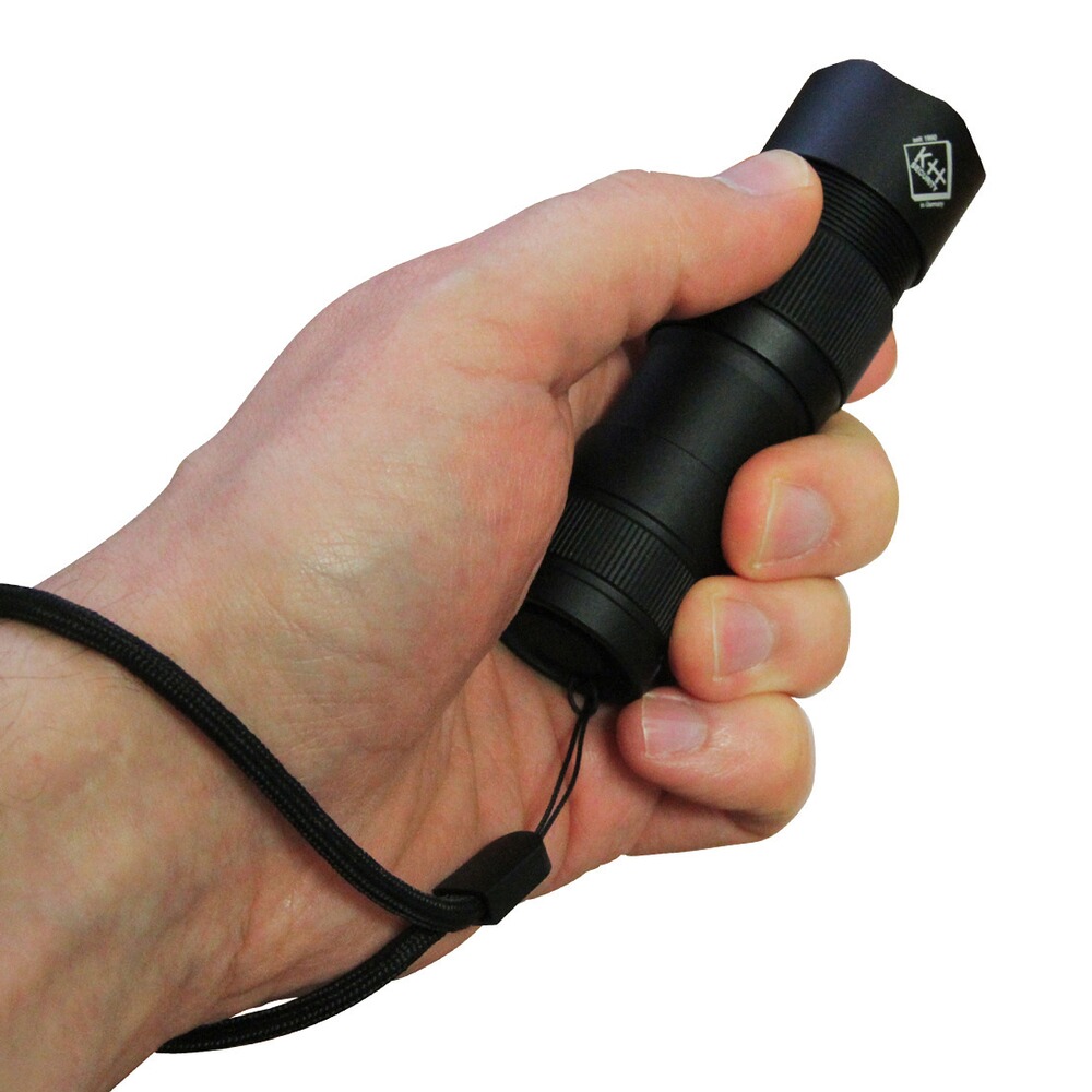 Taschenlampe 2in1 "Pro Alarm", KH-Security