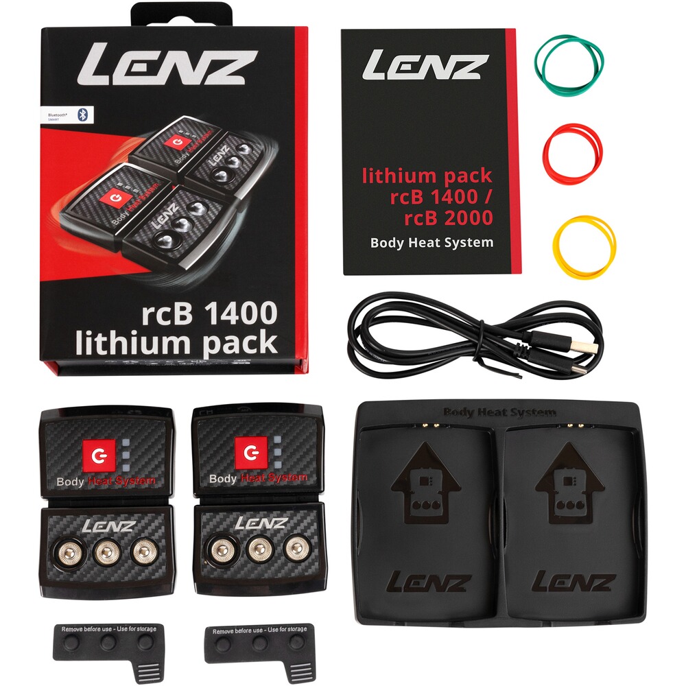 Lithium Pack rcB 1400 (USB-C), 2er-Set, Lenz