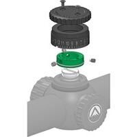 Ballistikturm Capped mit Zero-Stop für Fullfield Serie, Burris