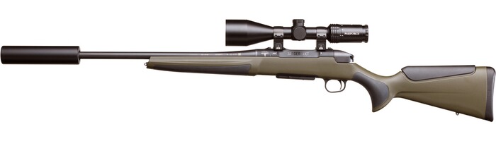 Complete offer NXT Composite with Parforce PZ1 3-12x56i PA, Haenel