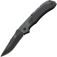 Taschenmesser mit Clip, Alu/Carbon, CJH