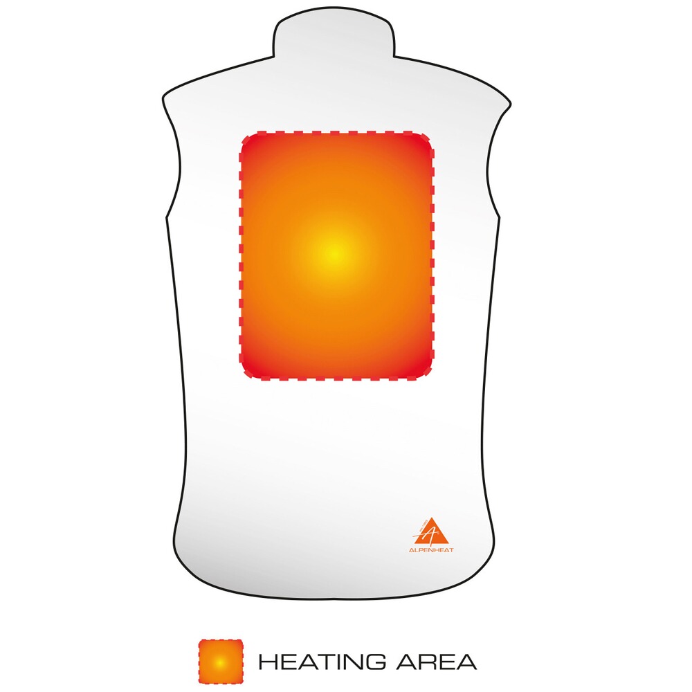 Heizweste Fire Fleece AJ4G-APP, Alpenheat