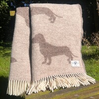 Wolldecke Dackel, Belpo Leather Care