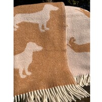 Wolldecke Dackel, Belpo Leather Care