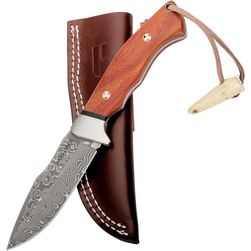 Damascus knife Red Kite, Parforce Active