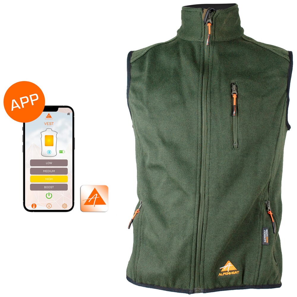 Heizweste Fire-Performance AJ34G-APP, Alpenheat