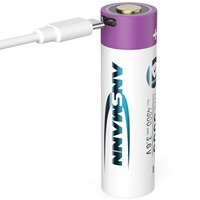 Akku 21700 5000 mAh mit Ladebuchse, Ansmann