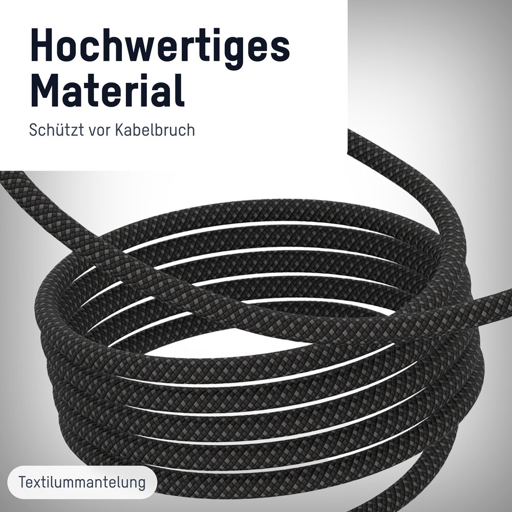 Ladekabel Magnetisches USB-A & USB-C, Ansmann