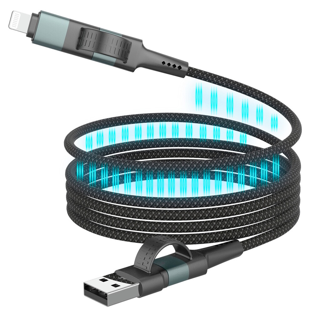 Ladekabel Magnetisches USB-A & USB-C, Ansmann