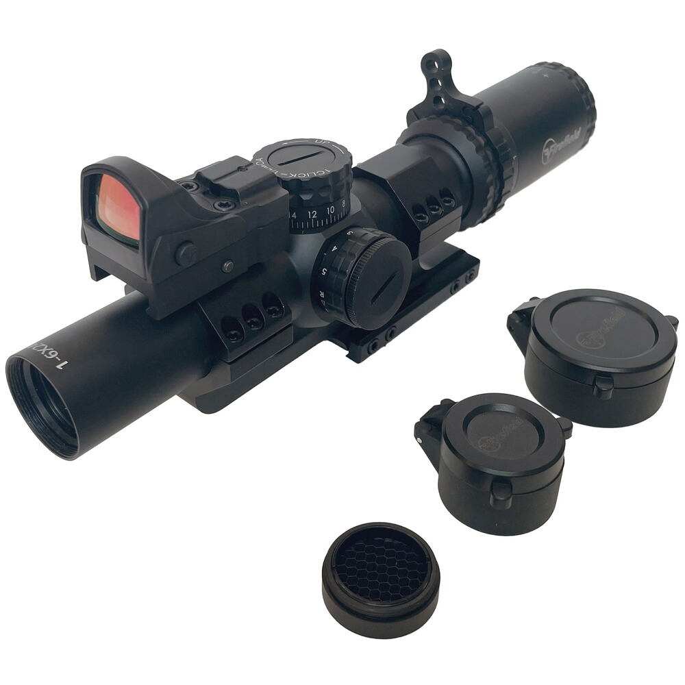 Kommando Kit RapidStrike 1–6x24 & Impact Mini Leuchtpunktvisier, Firefield