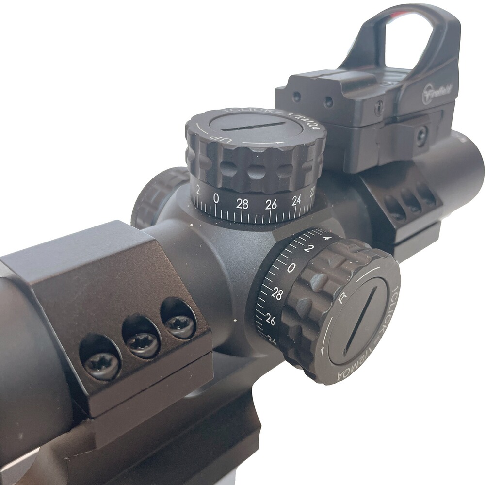 Kommando Kit RapidStrike 1–6x24 & Impact Mini Leuchtpunktvisier, Firefield