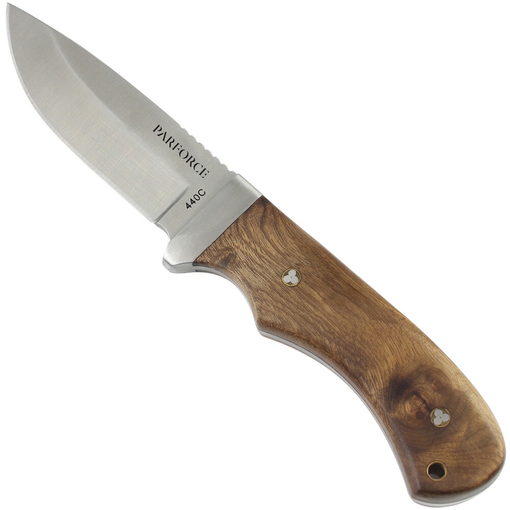 Couteau en loupe de bois, Parforce