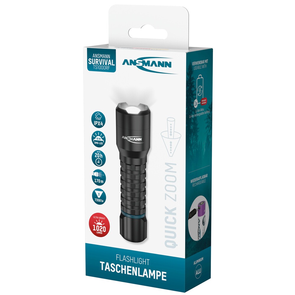 Taschenlampe Survival TS1000RF, Ansmann