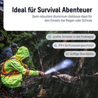 Taschenlampe Survival TS1000RF, Ansmann