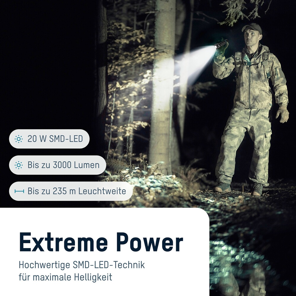 Flashlight Ansmann Survival TS3000RF, Ansmann