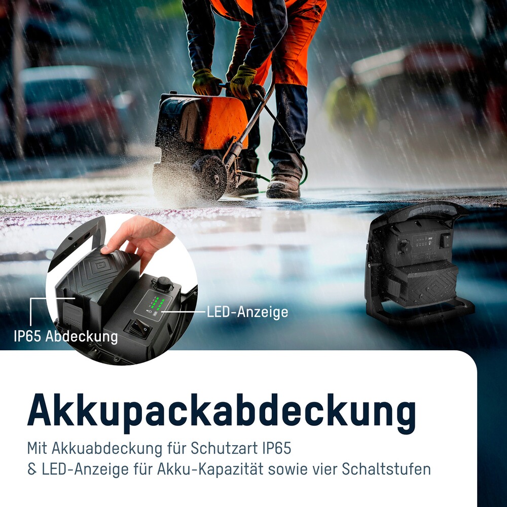 Arbeitsleuchte WL60W 18V Hybrid, Ansmann