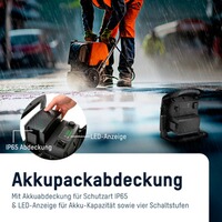 Arbeitsleuchte WL60W 18V Hybrid, Ansmann