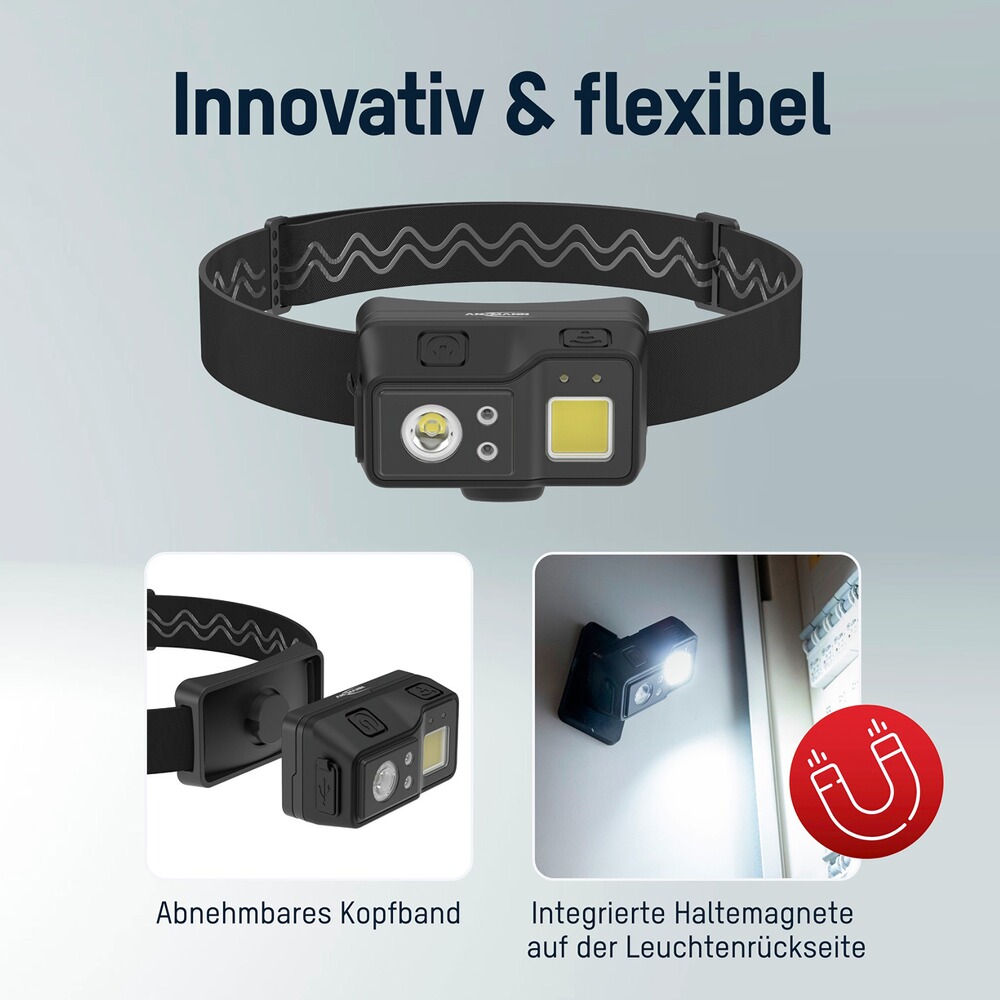 Stirnlampe HD700RS-DS, Ansmann