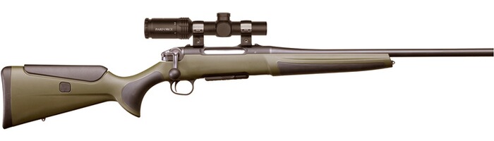 Komplettangebot Repetierbüchse NXT Composite mit Parforce PZ1 1-4x24, Haenel