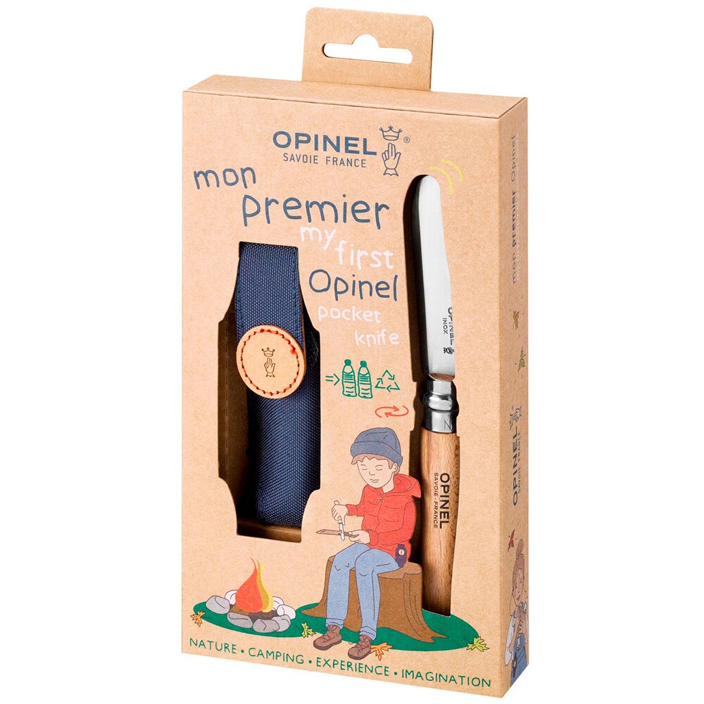 Kindermesser No 07 mit Etui, Opinel