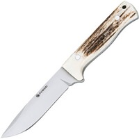 Jagdmesser mit Hirschhorngriff, Herbertz