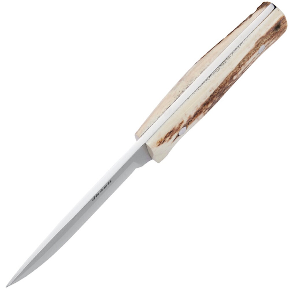 Jagdmesser mit Hirschhorngriff, Herbertz