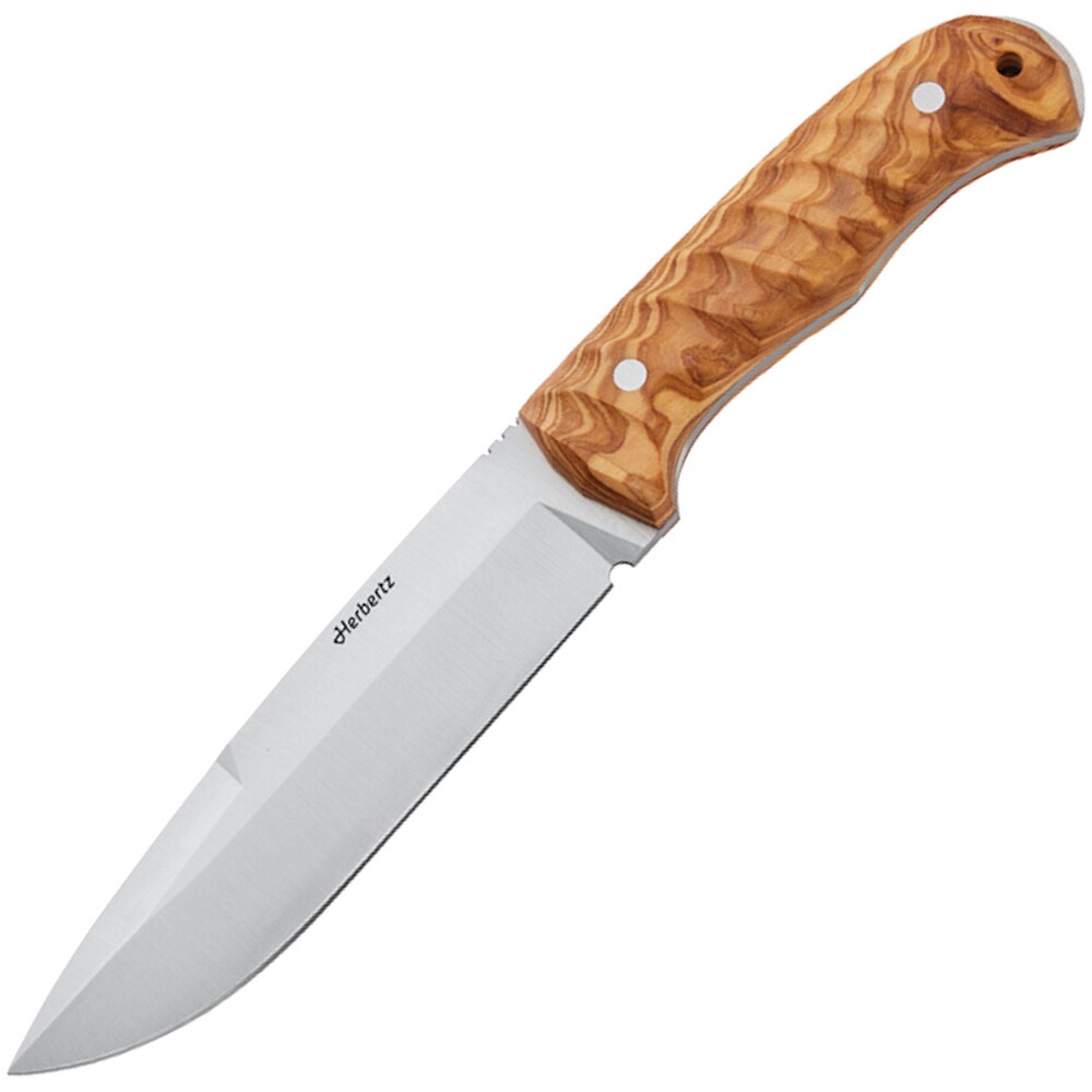 Outdoormesser Olivenholz, Herbertz