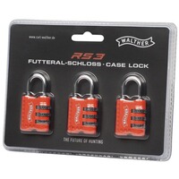 Zahlenschloss 3er Set, Walther