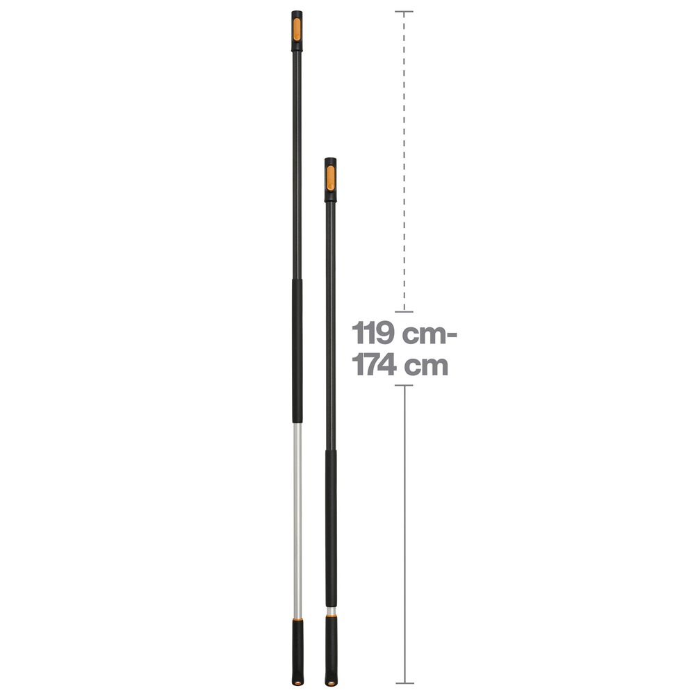 Teleskopstiel OneClick, Fiskars