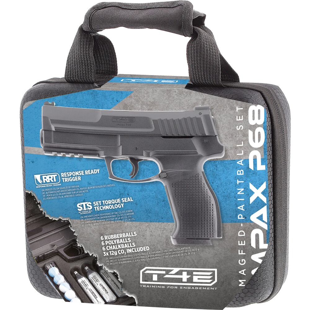 CO2 Pistole 68P Set, T4E