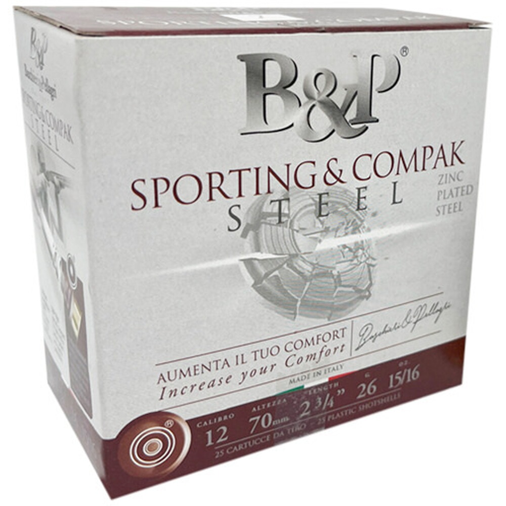 12/70 Sporting & Compak Steel 2,5mm 26g